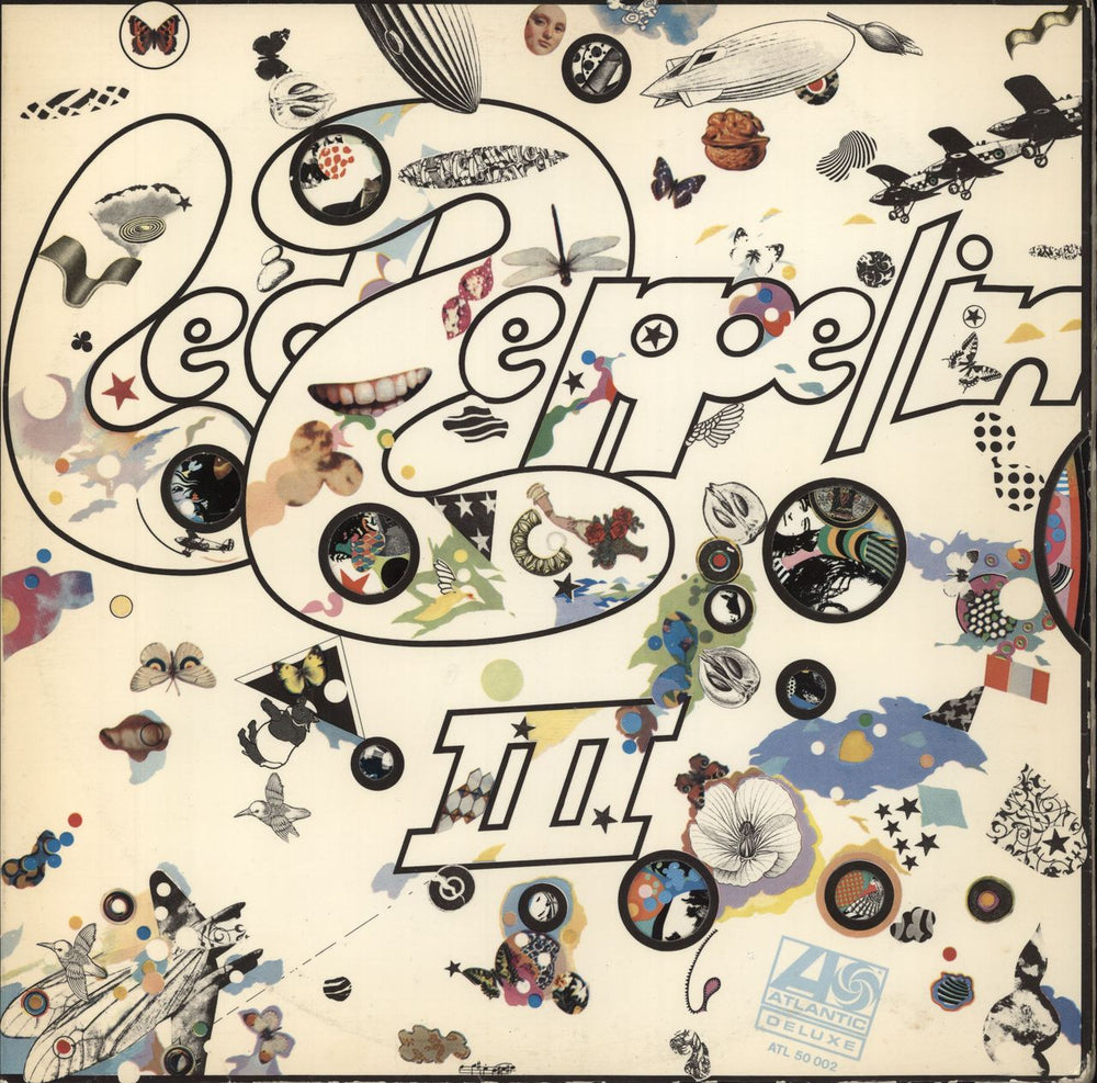 Led Zeppelin Led Zeppelin III - 1841 Broadway Address + German Sleeve US vinyl LP album (LP record) SD7201