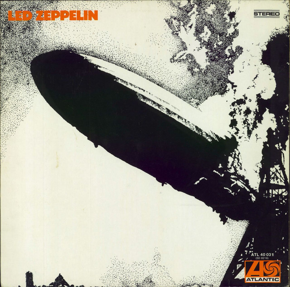 Led Zeppelin Led Zeppelin - Non barcoded - EX German vinyl LP album (LP record) ATL40031