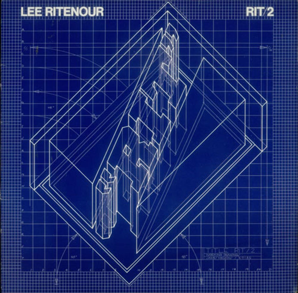 Lee Ritenour Rit / 2 German vinyl LP album (LP record) 96.0186-1