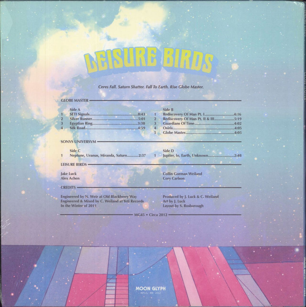 Leisure Birds Globe Master US vinyl LP album (LP record)