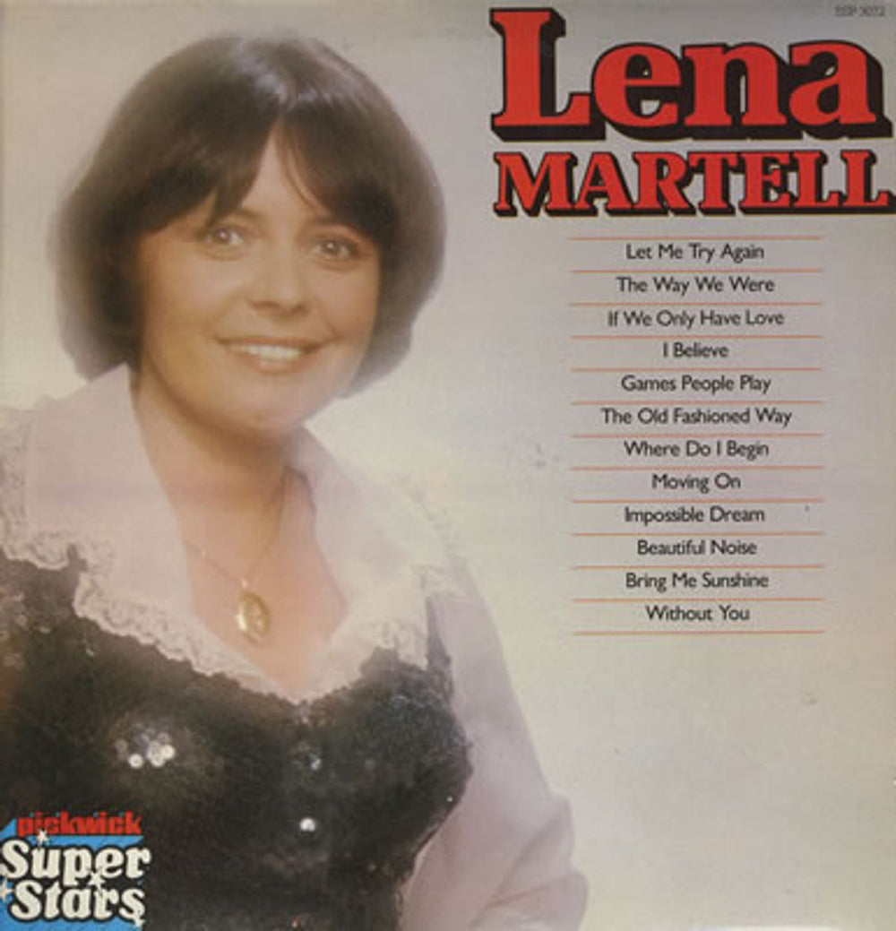 Lena Martell Lena Martell UK vinyl LP album (LP record) SSP3072