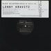 Lenny Kravitz Black Velveteen - Apollo 440 Remixes UK Promo 12" vinyl single (12 inch record / Maxi-single) VUSTDJ146