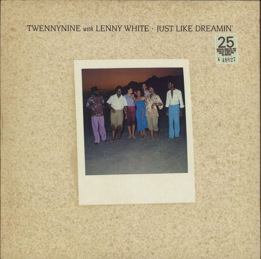 Lenny White Just Like Dreamin' German vinyl LP album (LP record) ELKK52325