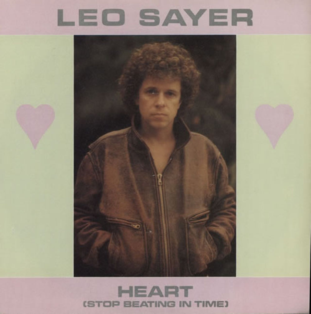 Leo Sayer Heart (Stop Beating In Time) UK 7" vinyl single (7 inch record / 45) CHS2616