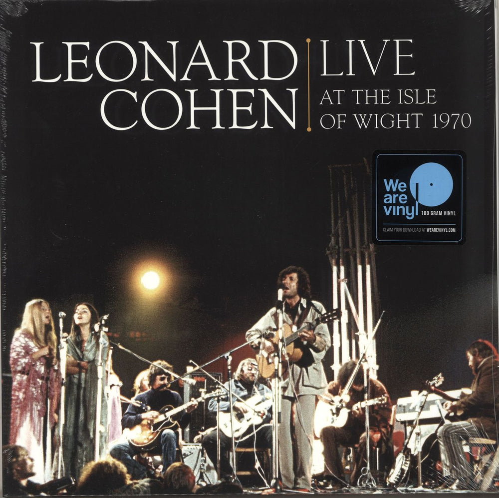 Leonard Cohen Live At The Isle Of Wight 1970 - 180gm - Sealed UK 2-LP vinyl record set (Double LP Album) 88697570701