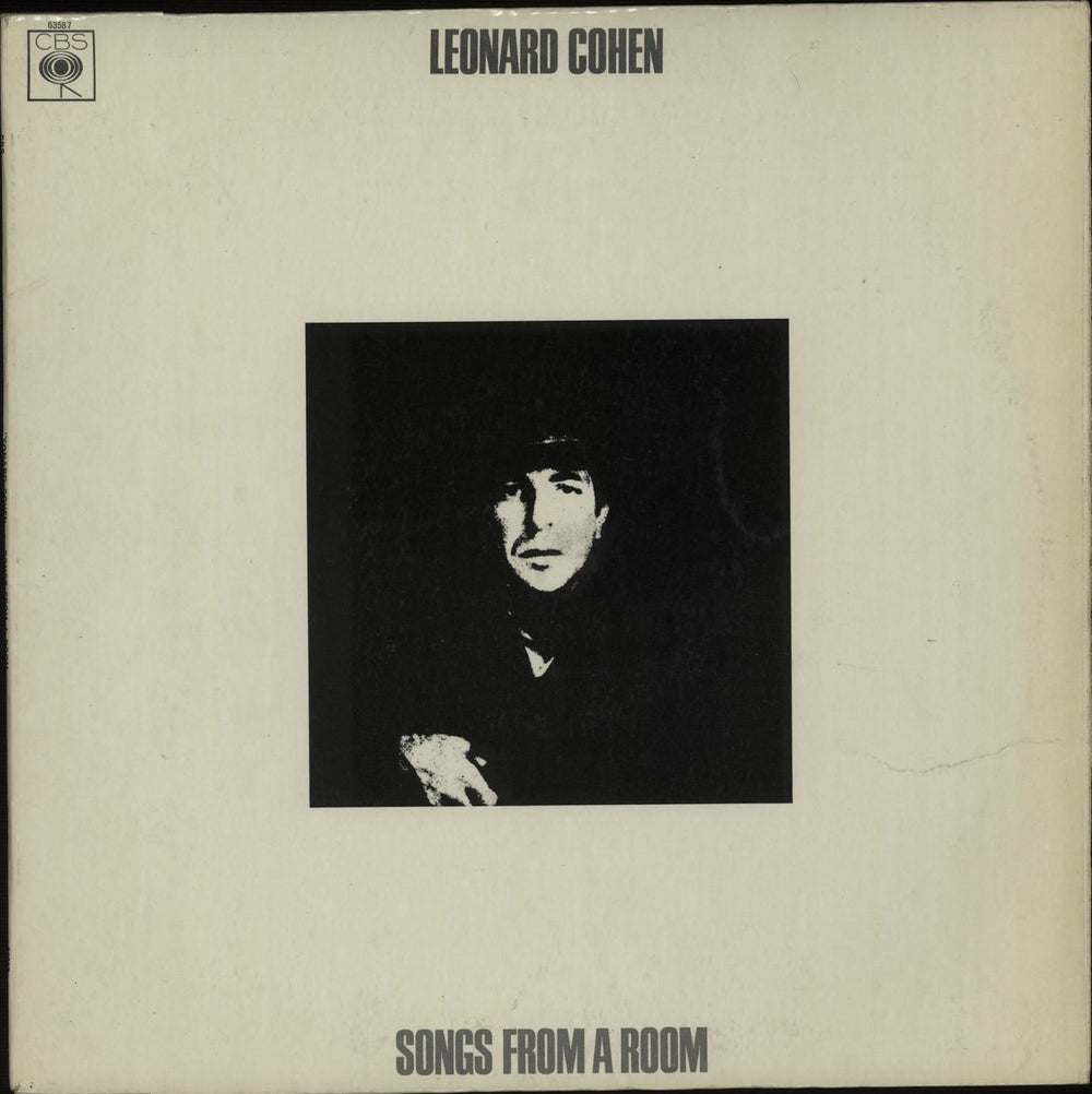 Leonard Cohen Songs From A Room - 1st Stereo UK vinyl LP album (LP record) 63587