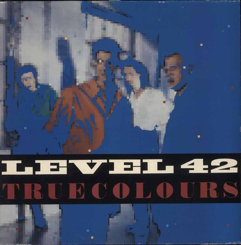 Level 42 True Colours UK vinyl LP album (LP record) POLH10