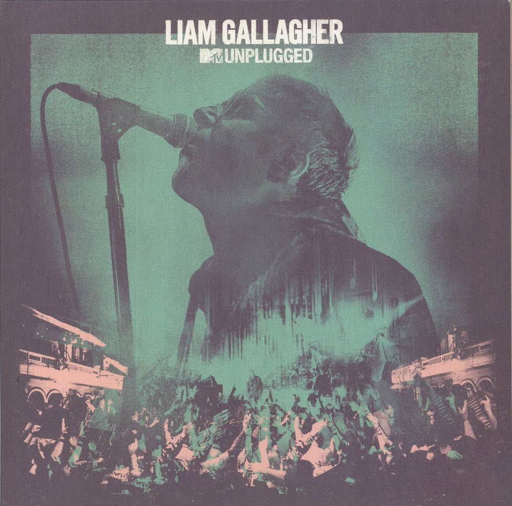 Liam Gallagher MTV Unplugged + Poster UK vinyl LP album (LP record) 0190295279370