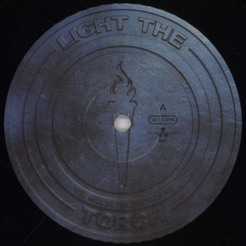 Light The Torch You Will Be The Death Of Me - Shrink UK vinyl LP album (LP record) 6WJLPYO831622