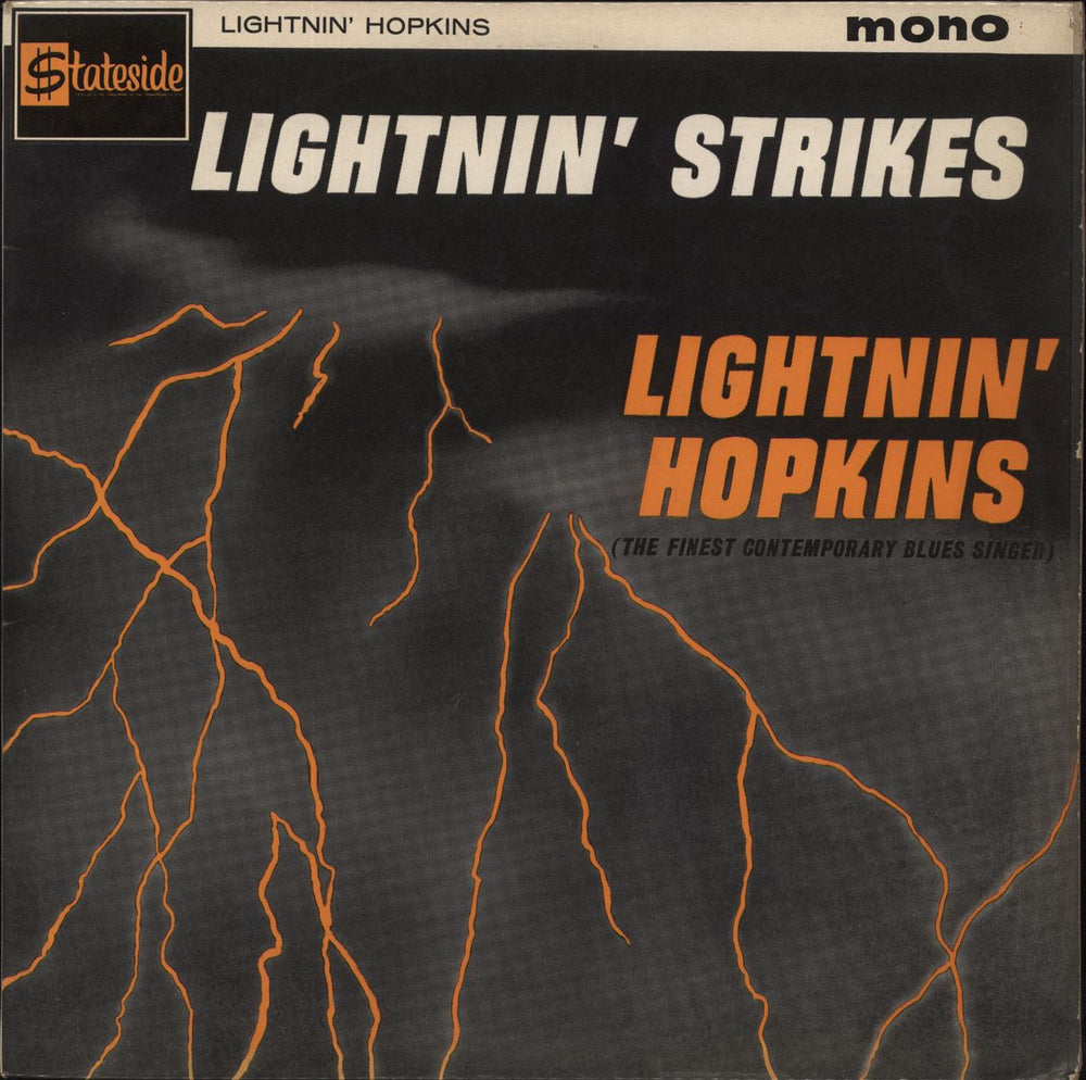 Lightnin' Hopkins Lightnin' Strikes - 1st - EX UK vinyl LP album (LP record) SL10031