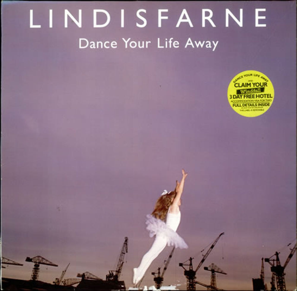 Lindisfarne Dance Your Life Away UK vinyl LP album (LP record) LINDLP1