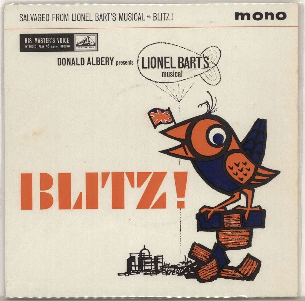 Lionel Bart Blitz! + bonus 7" UK vinyl LP album (LP record)