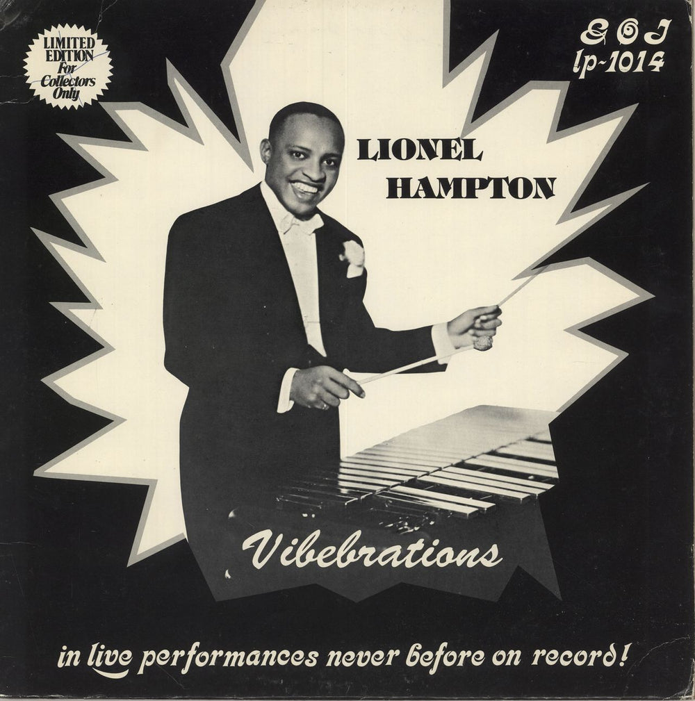 Lionel Hampton Vibebrations US vinyl LP album (LP record) GOJ-1014