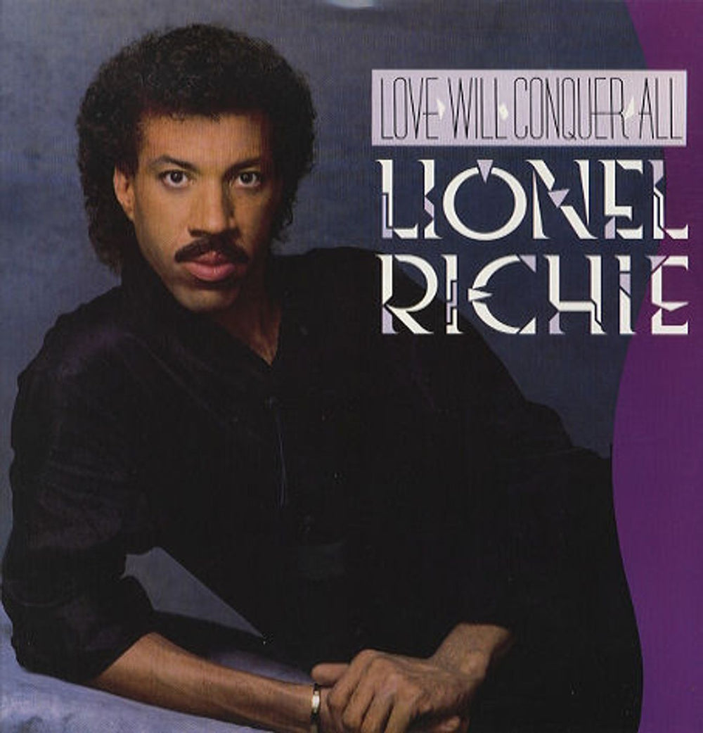 Lionel Richie Love Will Conquer All UK 12" vinyl single (12 inch record / Maxi-single) LIOT2