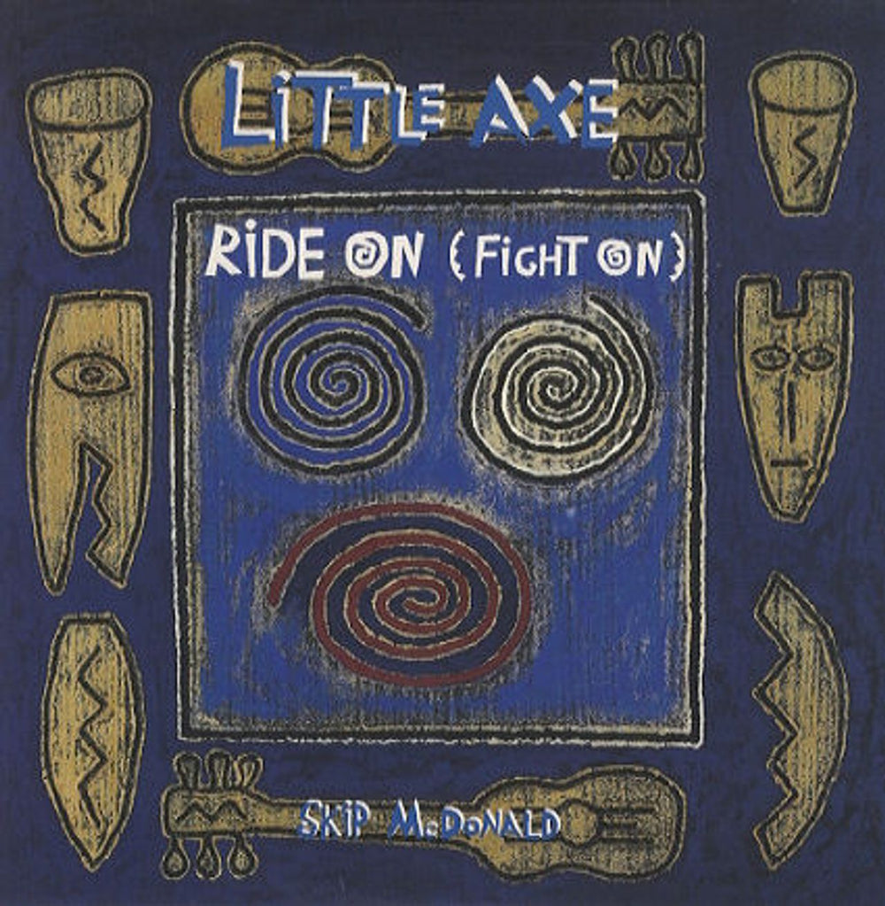 Little Axe Ride On (Fight On) UK 10" vinyl single (10 inch record) WIRED108