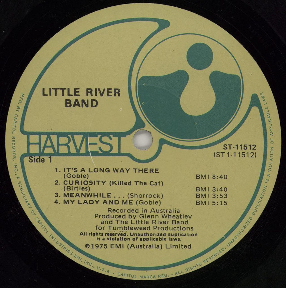 Little River Band Little River Band - VG Australian vinyl LP album (LP record) LRBLPLI761807