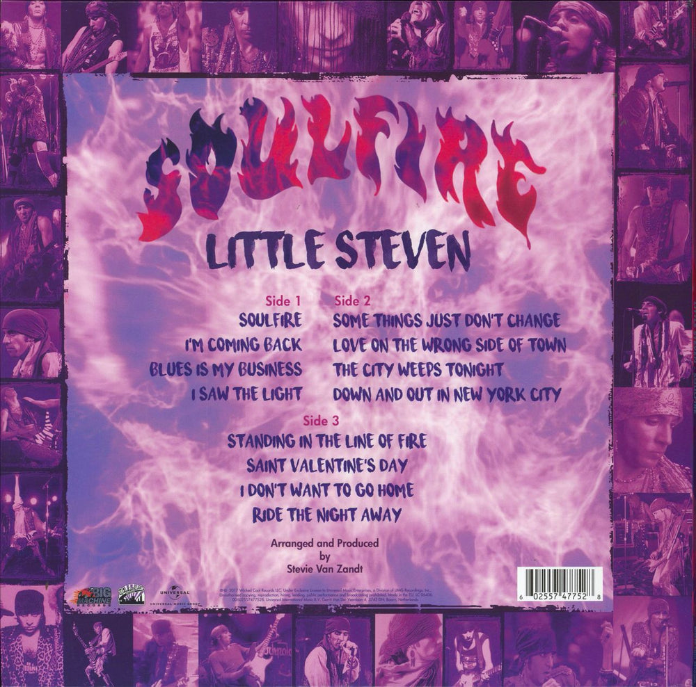 Little Steven Soulfire UK 2-LP vinyl record set (Double LP Album) 602557477528