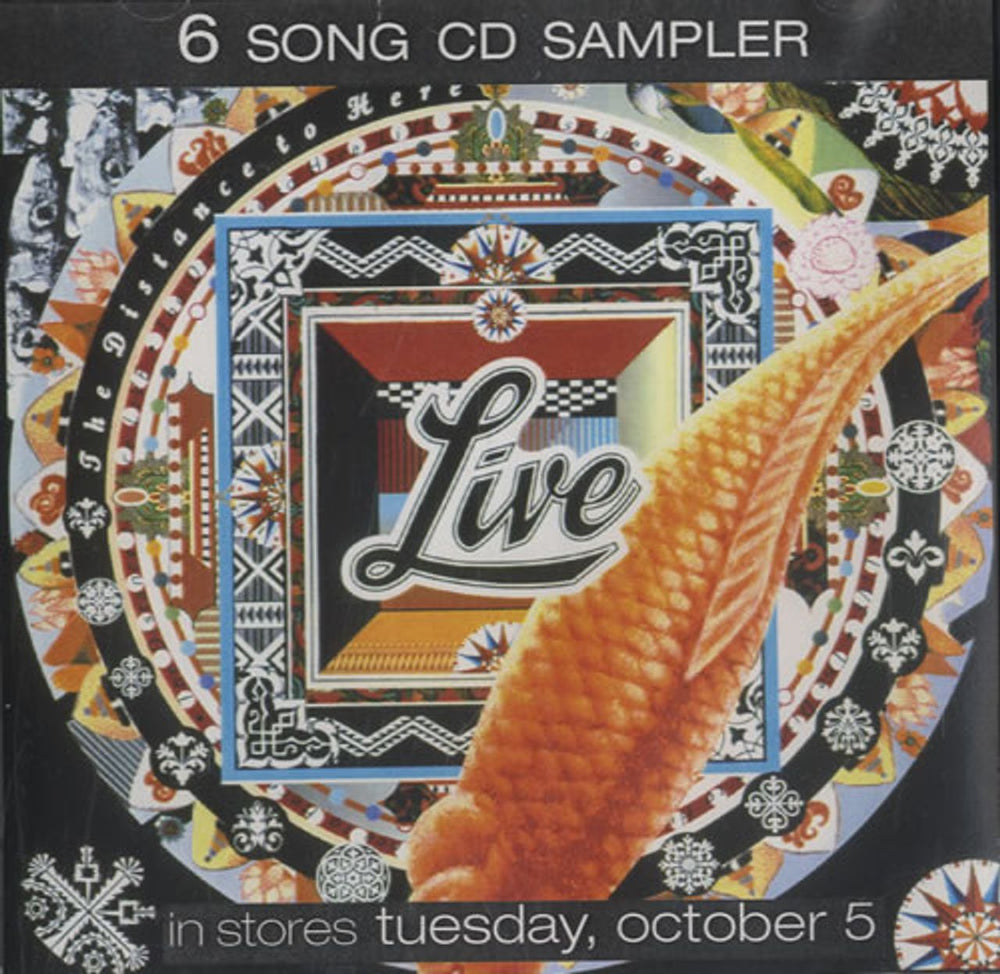 Live 6 Song CD Sampler Canadian Promo CD single (CD5 / 5") UMD-99210