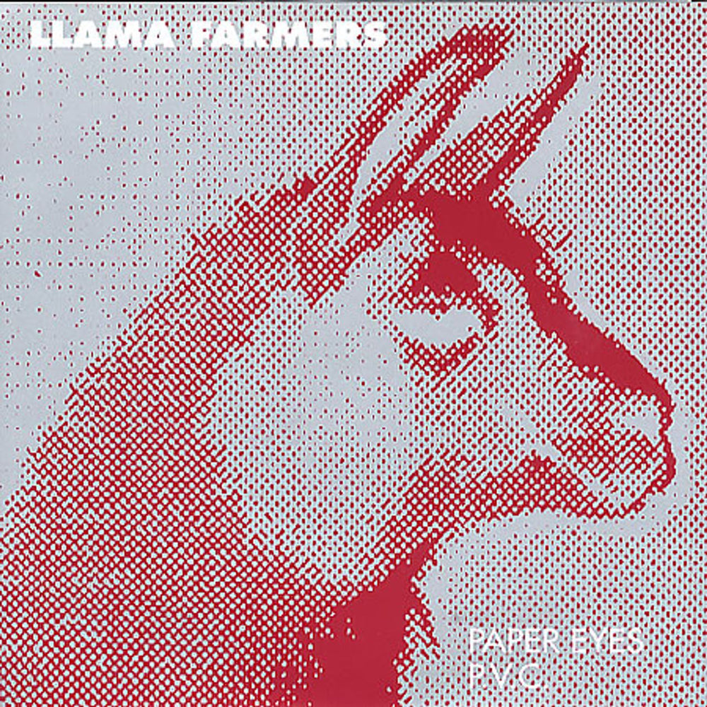 Llama Farmers Paper Eyes UK 7" vinyl single (7 inch record / 45) NING49