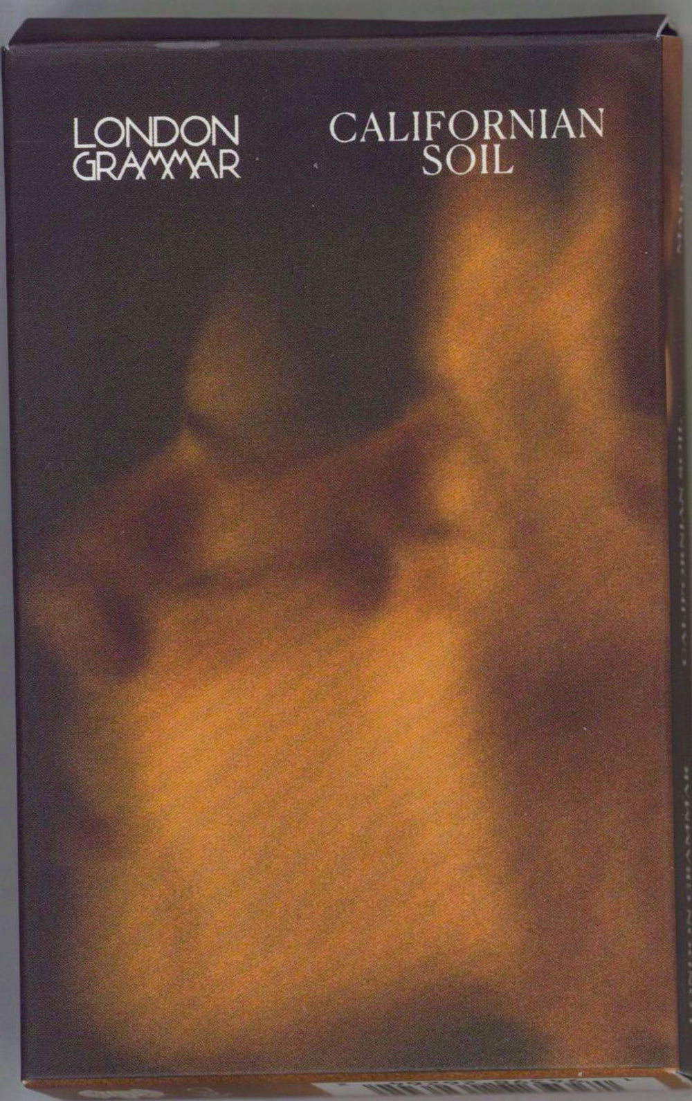 London Grammar Californian Soil - Black + Dot Case UK cassette album MADART3C2