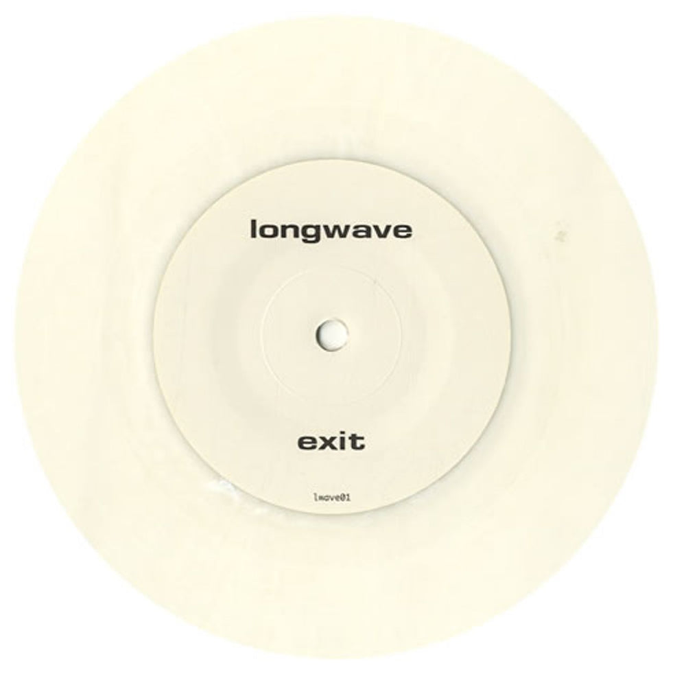 Longwave Exit - White Vinyl UK 7" vinyl single (7 inch record / 45) LNW07EX281299