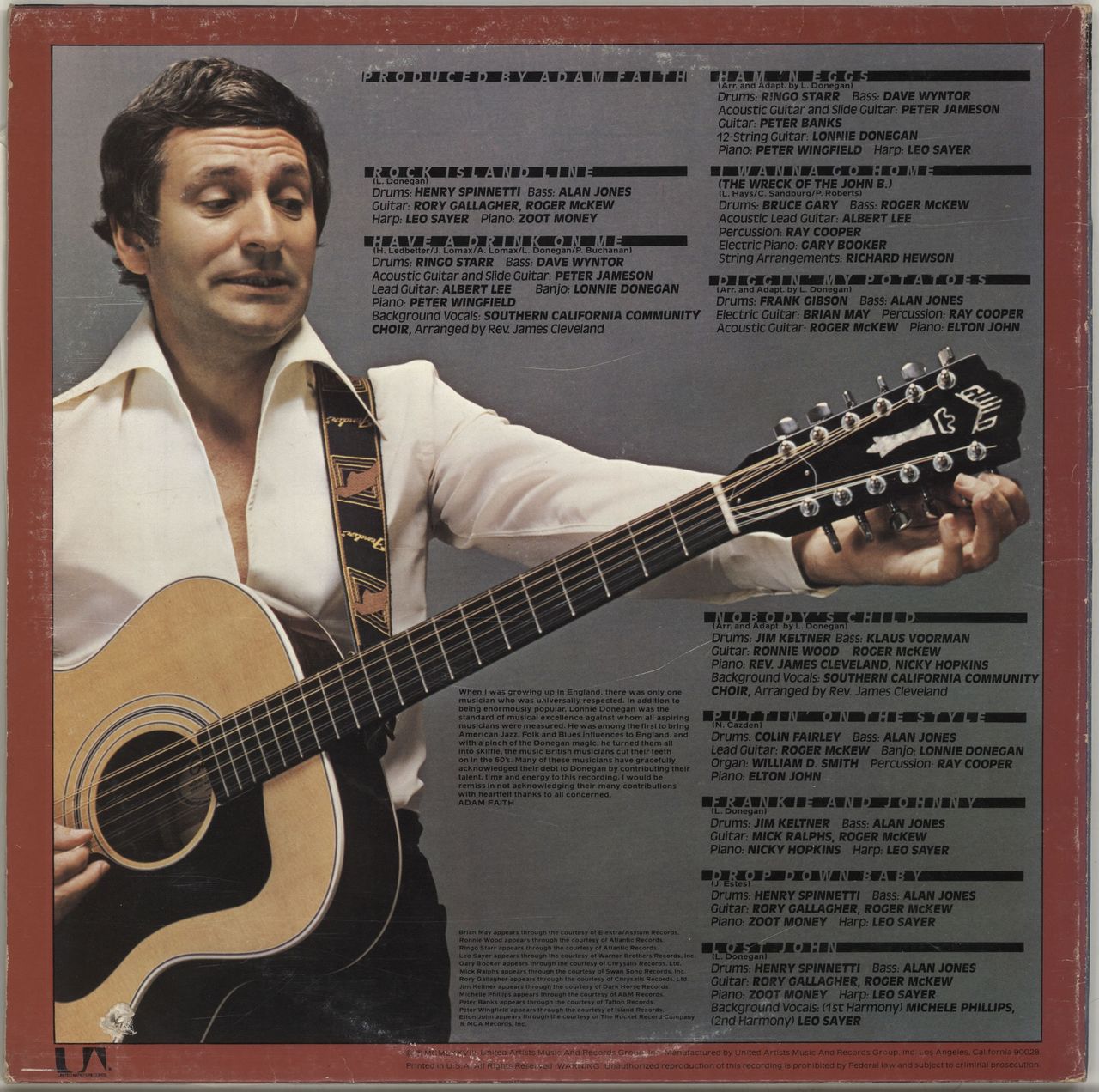 Lonnie Donegan Puttin On The Style UK Vinyl LP RareVinyl