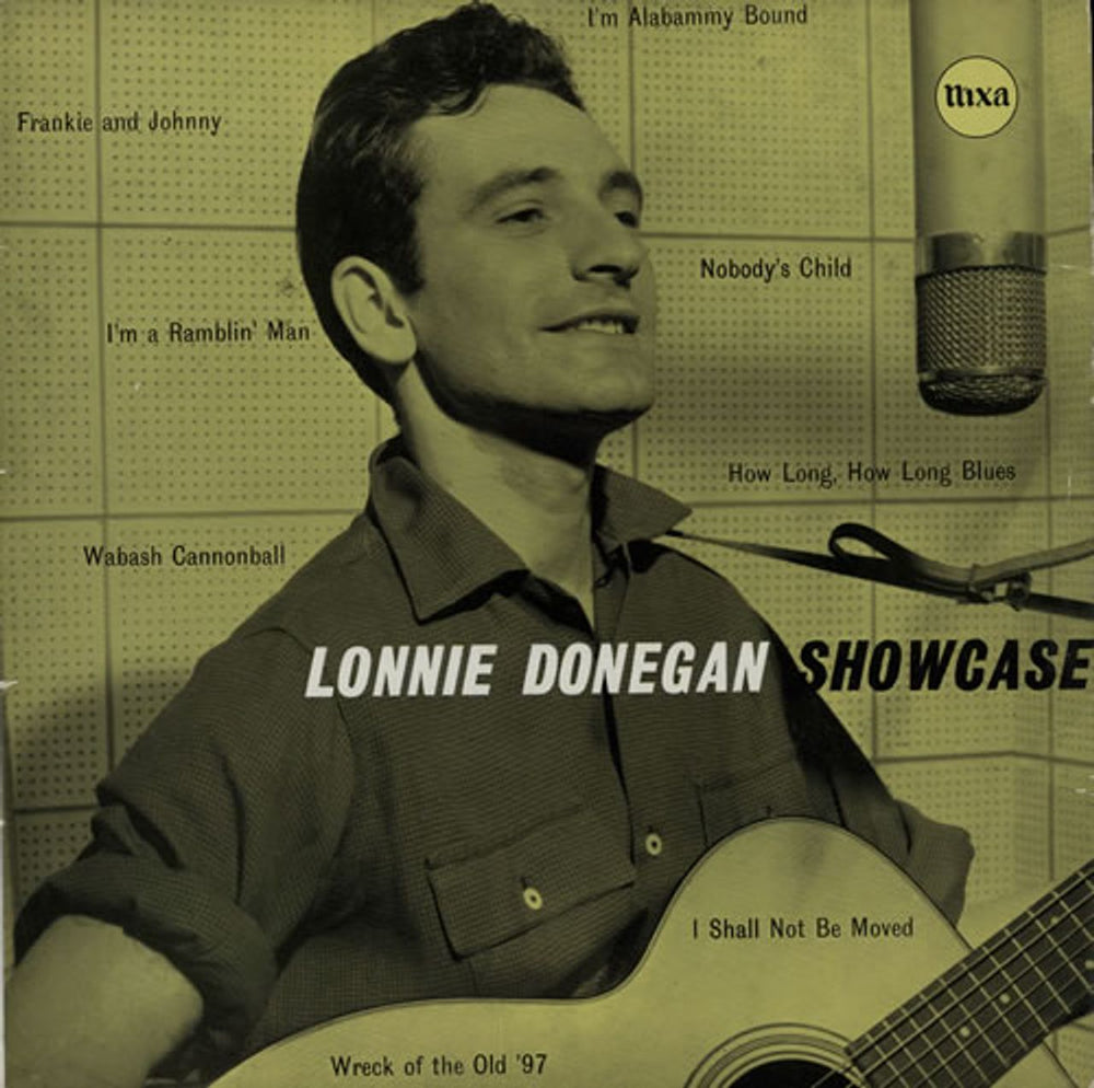 Lonnie Donegan Showcase UK 10" vinyl single (10 inch record) NPT19012