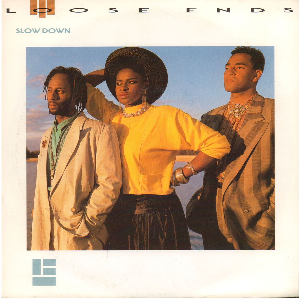 Loose Ends (80s) Slow Down UK 7" vinyl single (7 inch record / 45) VS884