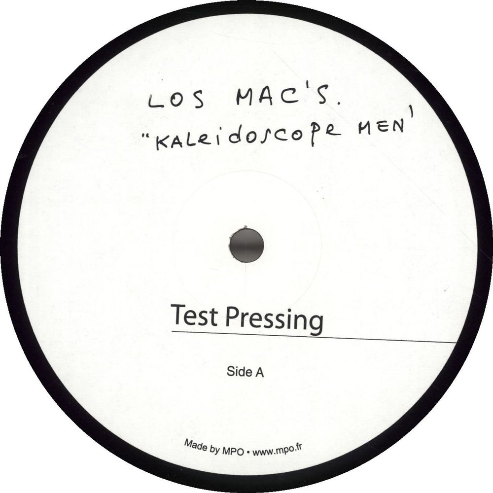 Los Mac's Kaleidoscope Men - Test Pressing French vinyl LP album (LP record) ANIMA1001