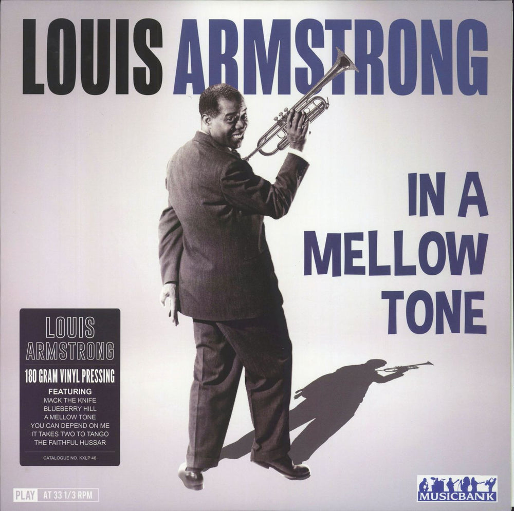 Louis Armstrong In A Mellow Tone - 180gm German vinyl LP album (LP record) KXLP46