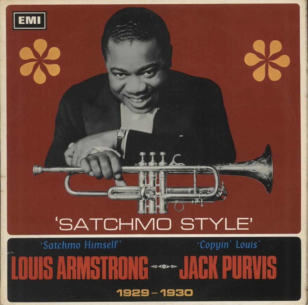 Louis Armstrong Satchmo Style UK vinyl LP album (LP record) PMC7045