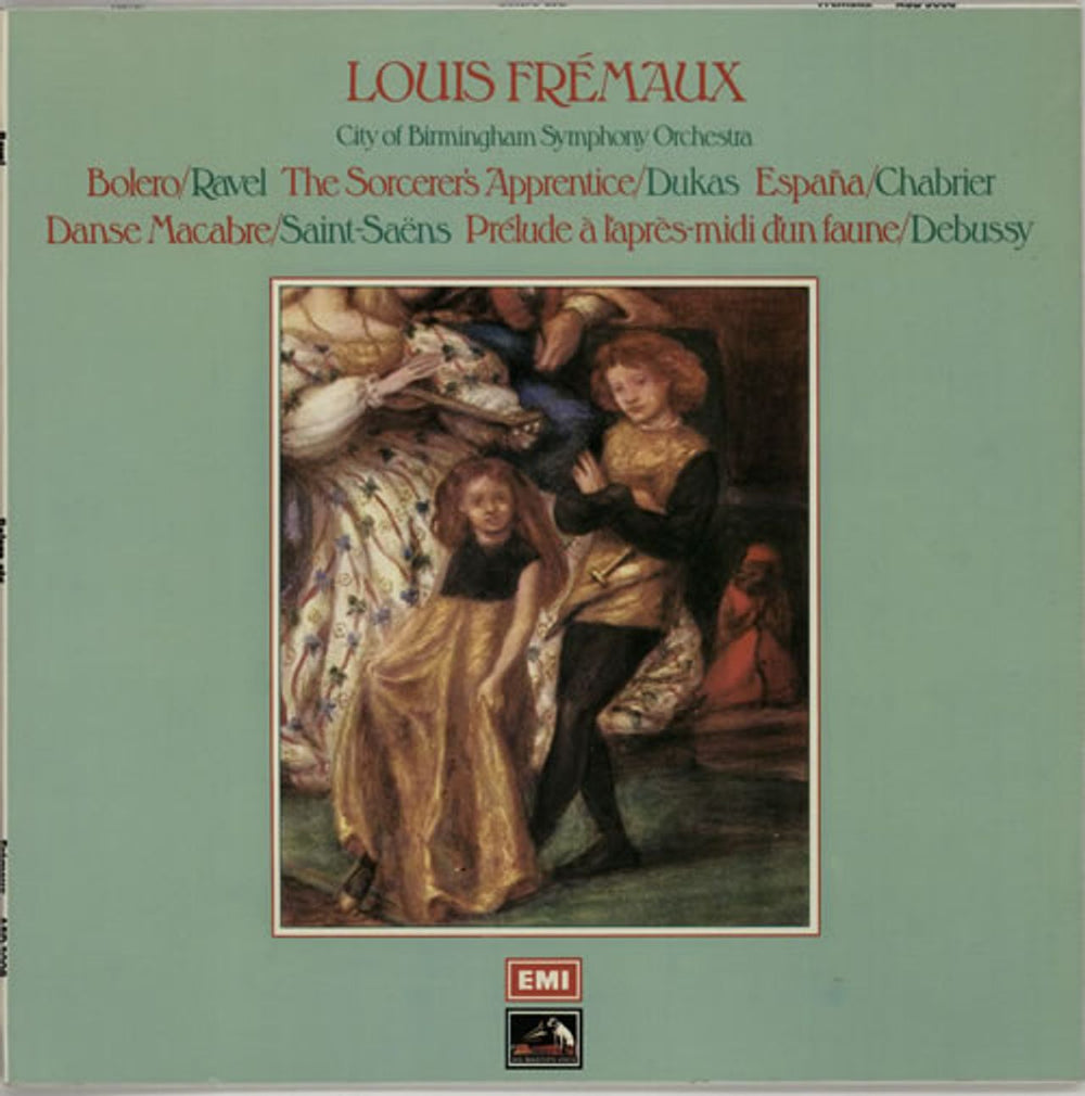 Louis Frémaux Bolero Etc. UK vinyl LP album (LP record) ASD3008