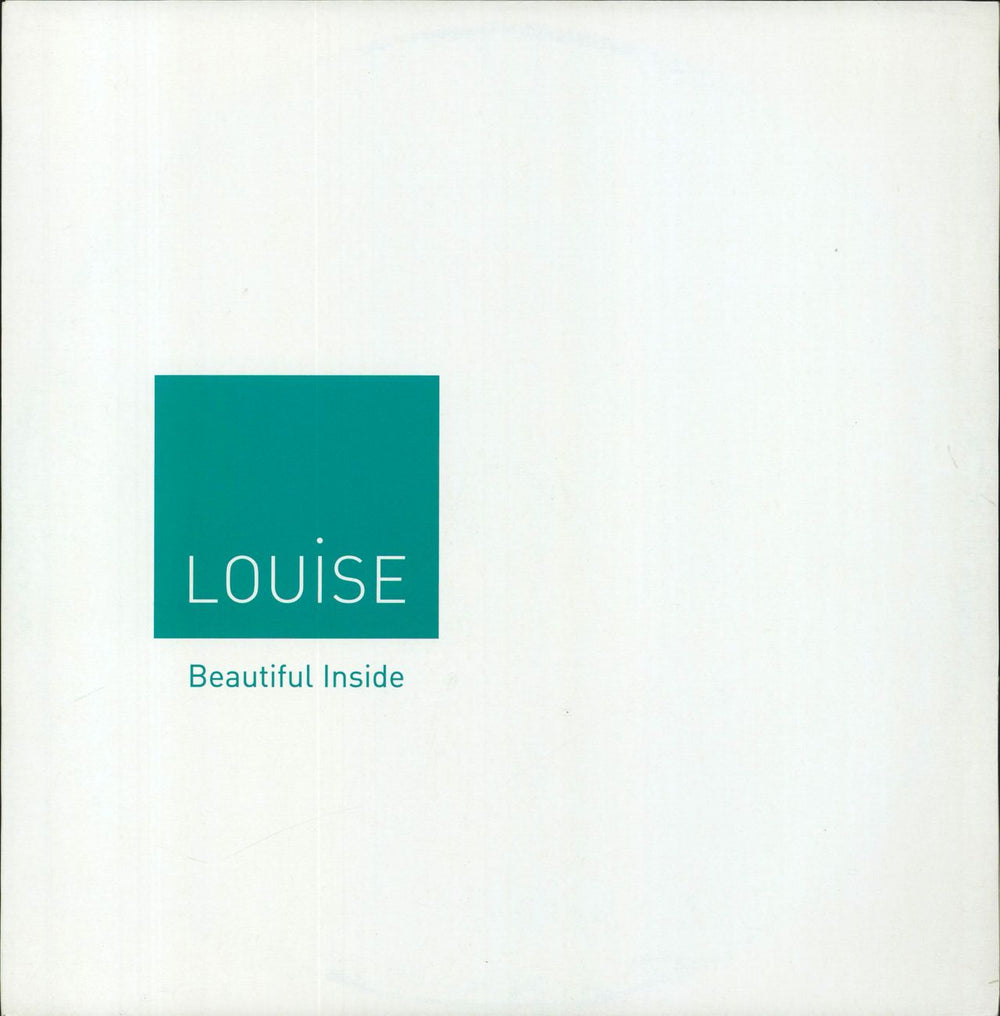 Louise Beautiful Inside UK Promo 12" vinyl single (12 inch record / Maxi-single) 12EMDJ575