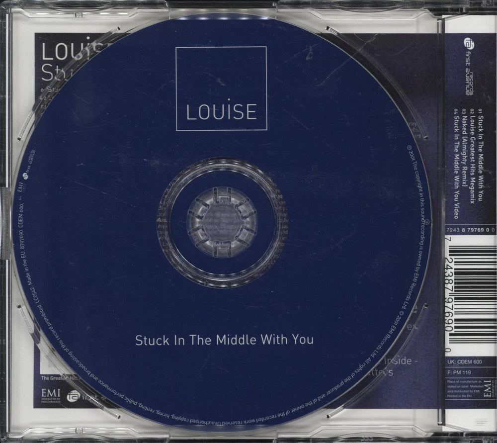 Louise Stuck In The Middle With You UK CD single (CD5 / 5") LSEC5ST195257