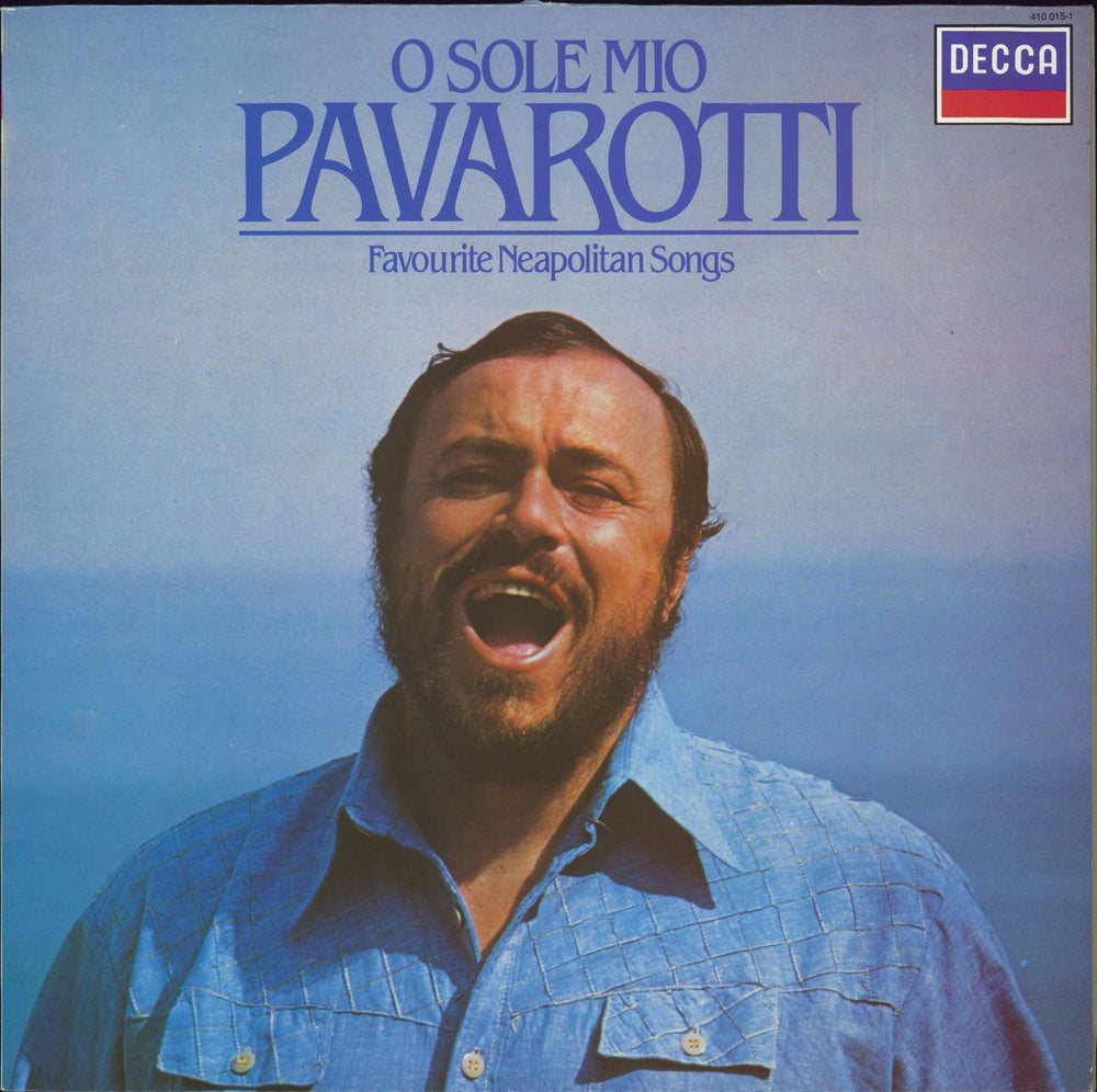 Luciano Pavarotti O Sole Mio - Favourite Neapolitan Songs Dutch vinyl LP album (LP record) 410015-1