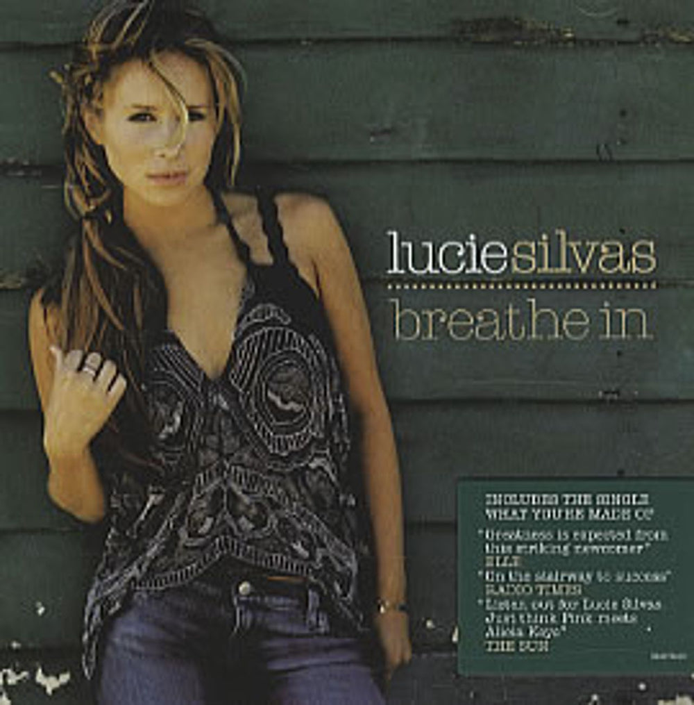 Lucie Silvas Breathe In UK CD album (CDLP) 9867025