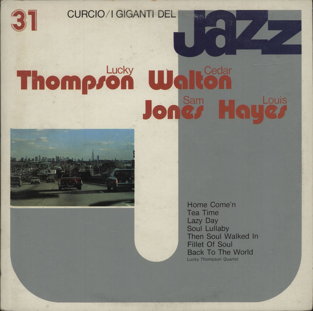 Lucky Thompson I Giganti Del Jazz #31 Italian vinyl LP album (LP record) GJ-31