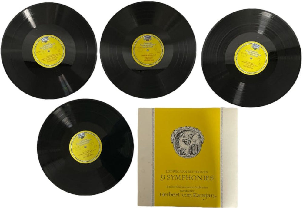 Ludwig Van Beethoven Beethoven: 9 Symphonien UK Vinyl Box Set LVBVXBE810411