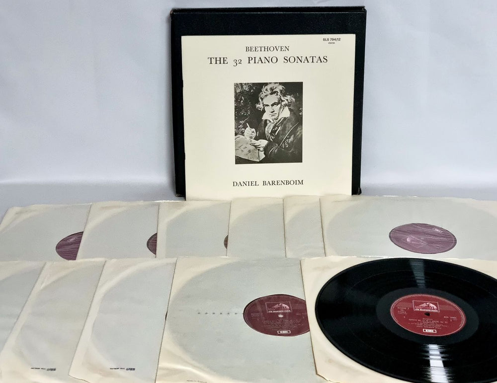 Ludwig Van Beethoven Beethoven: The 32 Piano Sonatas - EX UK Vinyl Box Set LVBVXBE756017