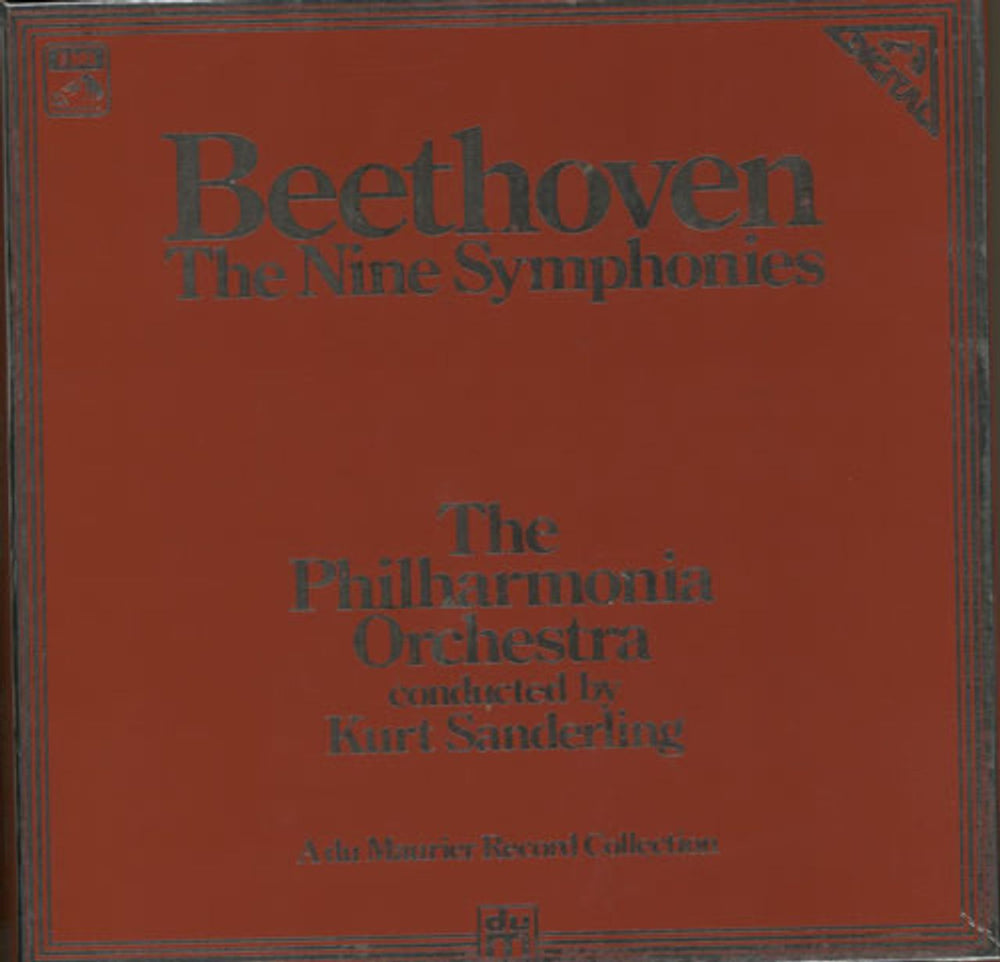 Ludwig Van Beethoven The Nine Symphonies UK Vinyl Box Set SLS5239