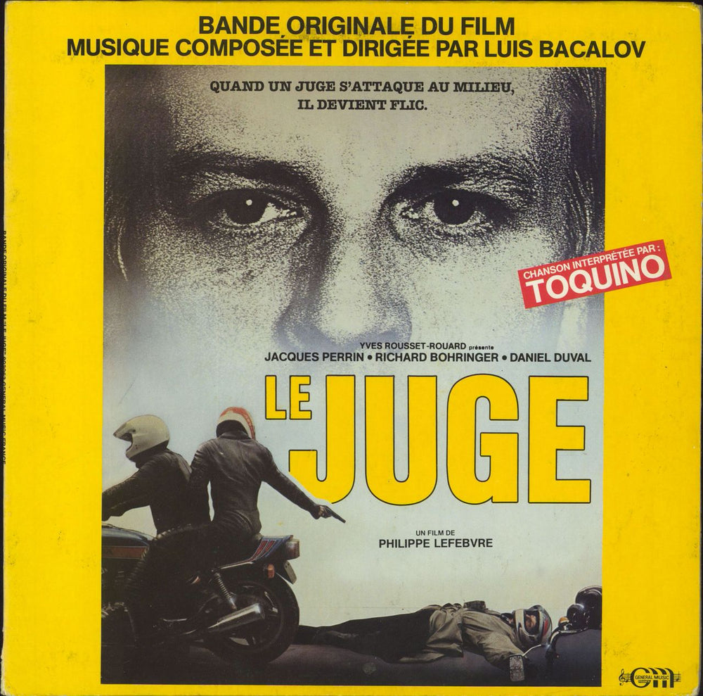 Luis Bacalov Le Juge French vinyl LP album (LP record) 803062