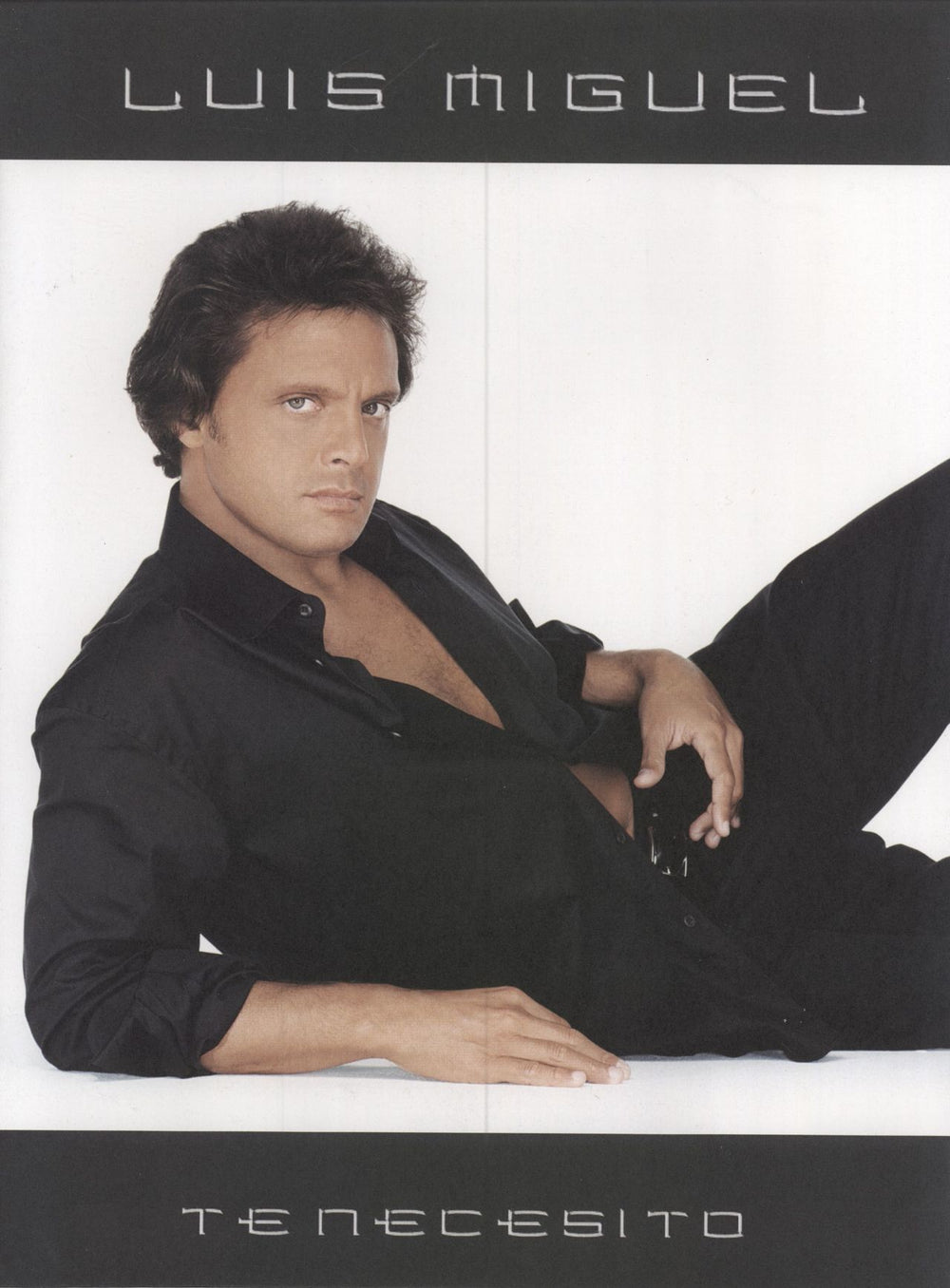 Luis Miguel Te Necesito Mexican Promo media press pack PRESS PACK