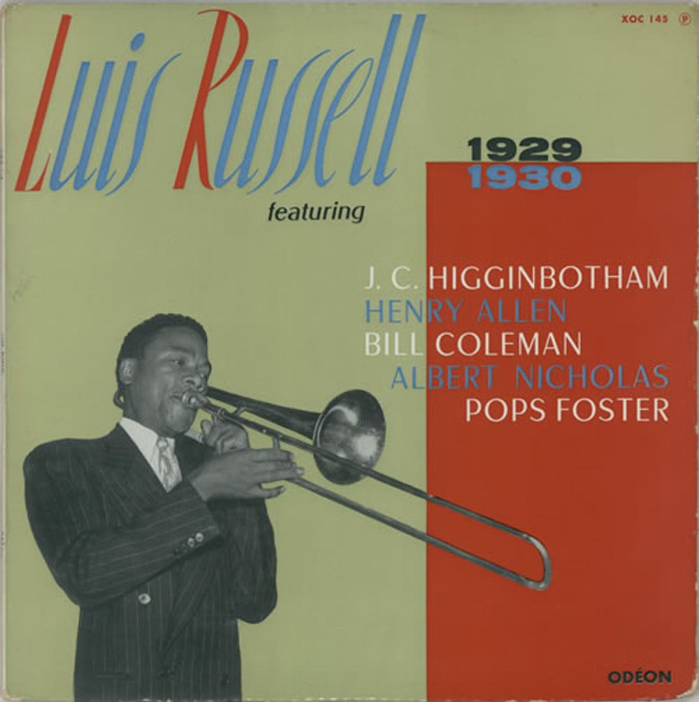 Luis Russell 1929-1930 (Nineteen-Twenty...) French vinyl LP album (LP record) XOC145