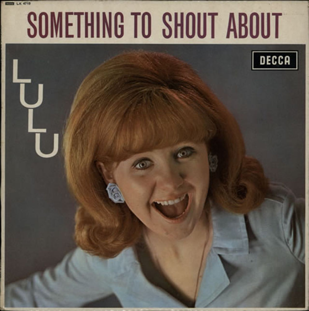 Lulu Something To Shout About UK vinyl LP album (LP record) LK4719