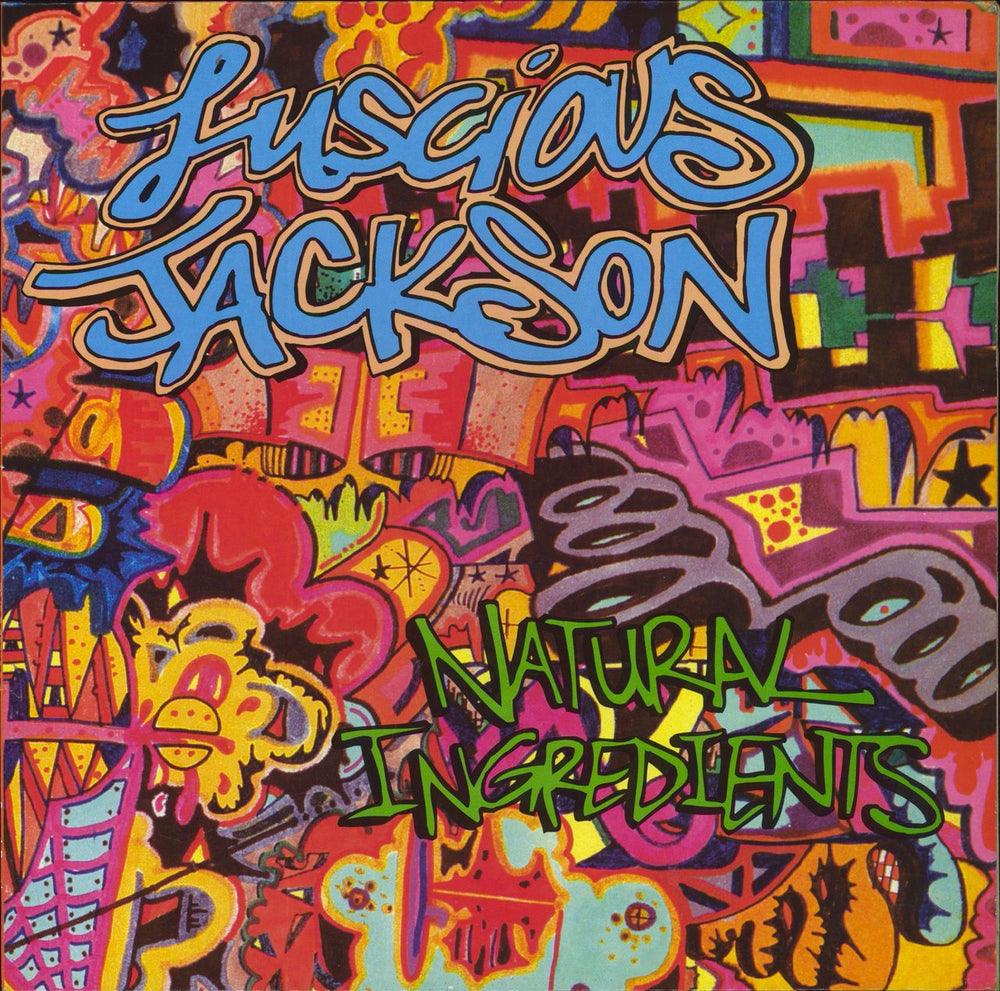 Luscious Jackson Natural Ingredients UK vinyl LP album (LP record) EST2234