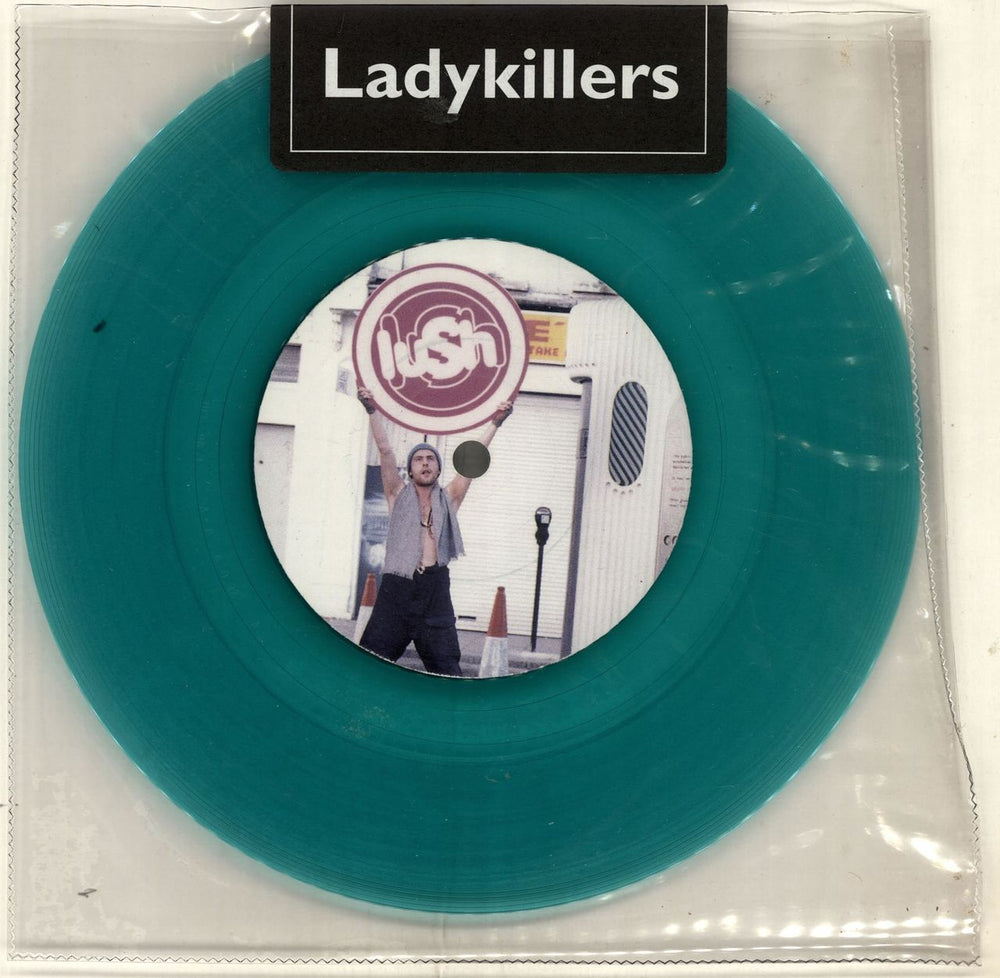 Lush Ladykillers - Green Vinyl UK 7" vinyl single (7 inch record / 45) AD6002