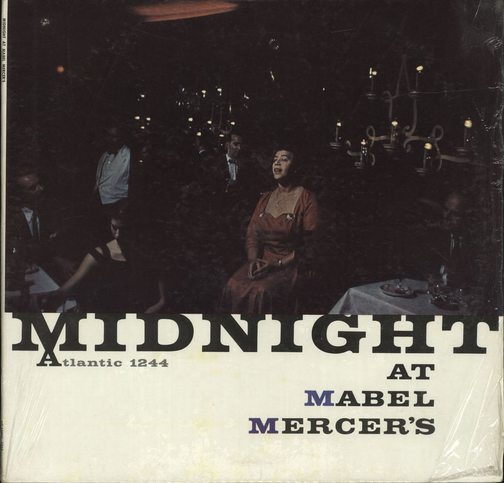 Mabel Mercer Midnight At Mabel Mercer's US vinyl LP album (LP record) 1244