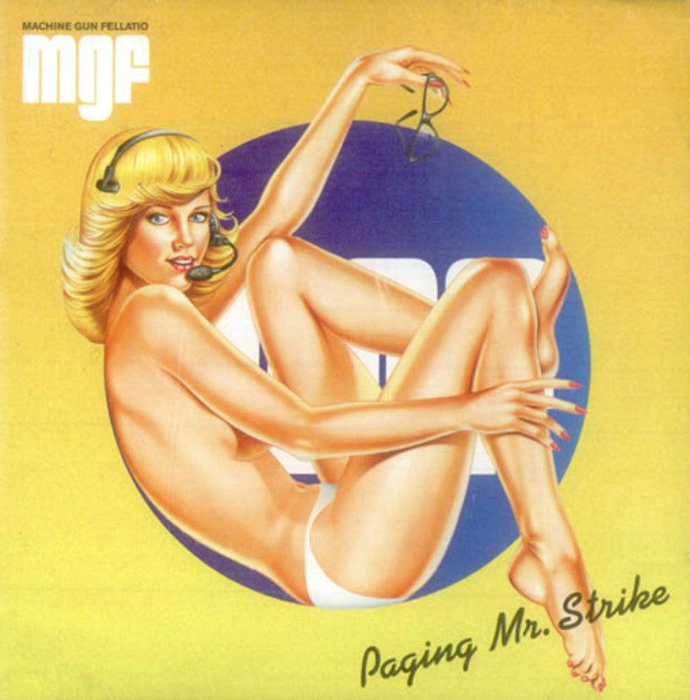 Machine Gun Fellatio Paging Mr. Strike UK CD album (CDLP) CDDOUBLET003