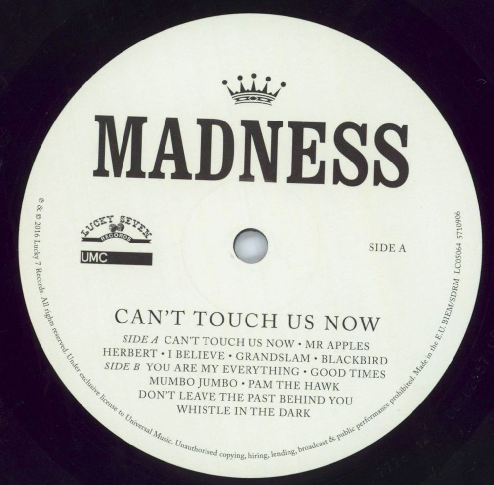 Madness Can't Touch Us Now - 180 Gram UK 2-LP vinyl record set (Double LP Album) MDN2LCA805888