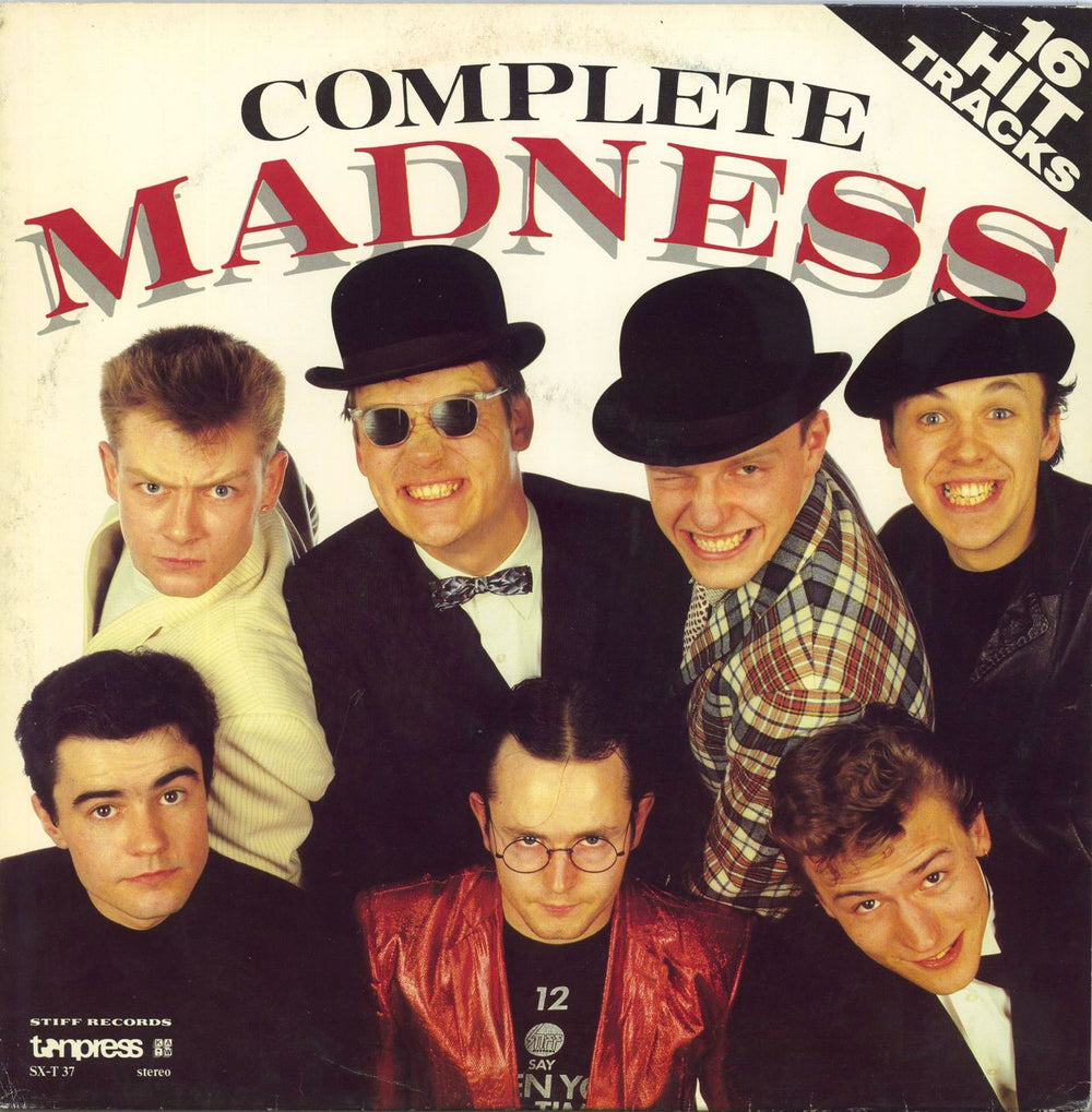 Madness Complete Madness Polish vinyl LP album (LP record) SX-T37